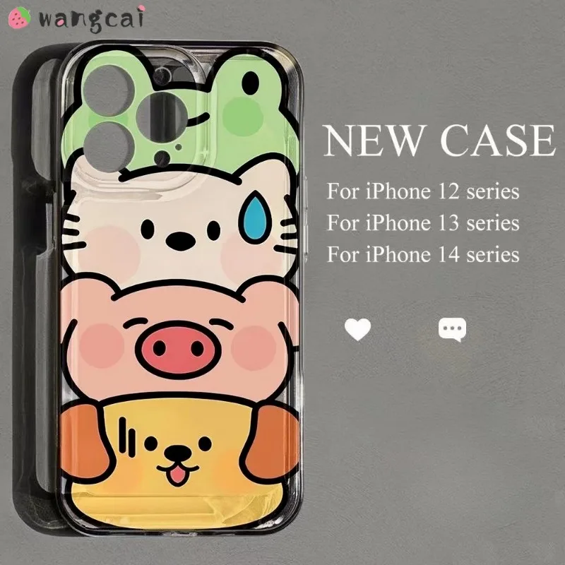 جراب هاتف بحماية ناعمة لـ Oneplus ، الضفدع ، القط ، الخنزير ، الكلب ، غطاء الهاتف ، ACE 3 ، 2V ، 11R ، ACE 2 ، 11 ، 11R ، 10T ، 9RT ، nord CE 9 Pro ، 9 ، 8T