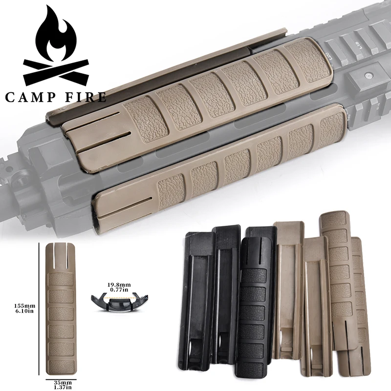 Cubierta de riel Picatinny antideslizante Arcangel Pro Mag Airsoft - imagen 5