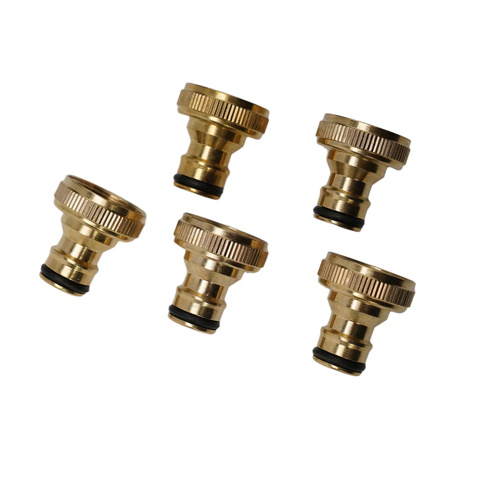 

Household Connector Outdoor 5PCS Brass Home Service kits Set Tap 3/4" to 1/2" INCH Fitting Garden Hose Kits New