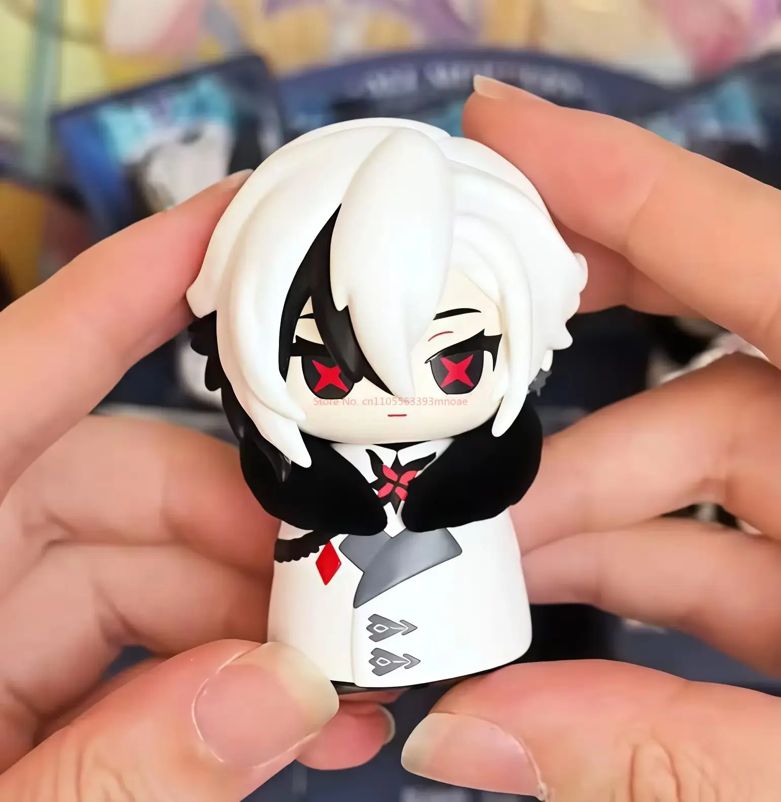 Mihoyo Genshin Impact Fatui Harbinger Q Version Serie Blind Box Desktop Mini Puppe Modell Spielzeug Trend Dekoration Überraschung Geschenke – Detail 13