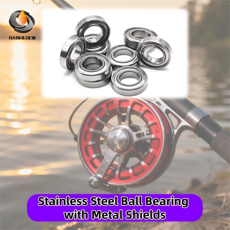 50pcs-100pcs-7x13x3mm-stainless-steel-ball-bearings-abec-9-double-sided-metal-shields