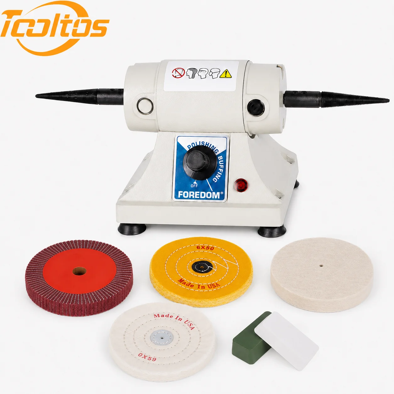 TOOLTOS Jewelry Bench Polisher - Bench Buffer Jewelry Polishing Machine 评论和价格