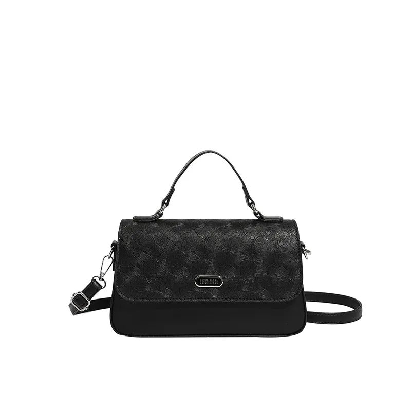  حقيبة مربعة صغيرة كلاسيكية جديدة لعام 2025 للنساء، محفظة كروس متعددة الاتجاهات من الجلد الطبيعي، حقيبة كتف أنيقة كلاسيكية للمواعدة #2