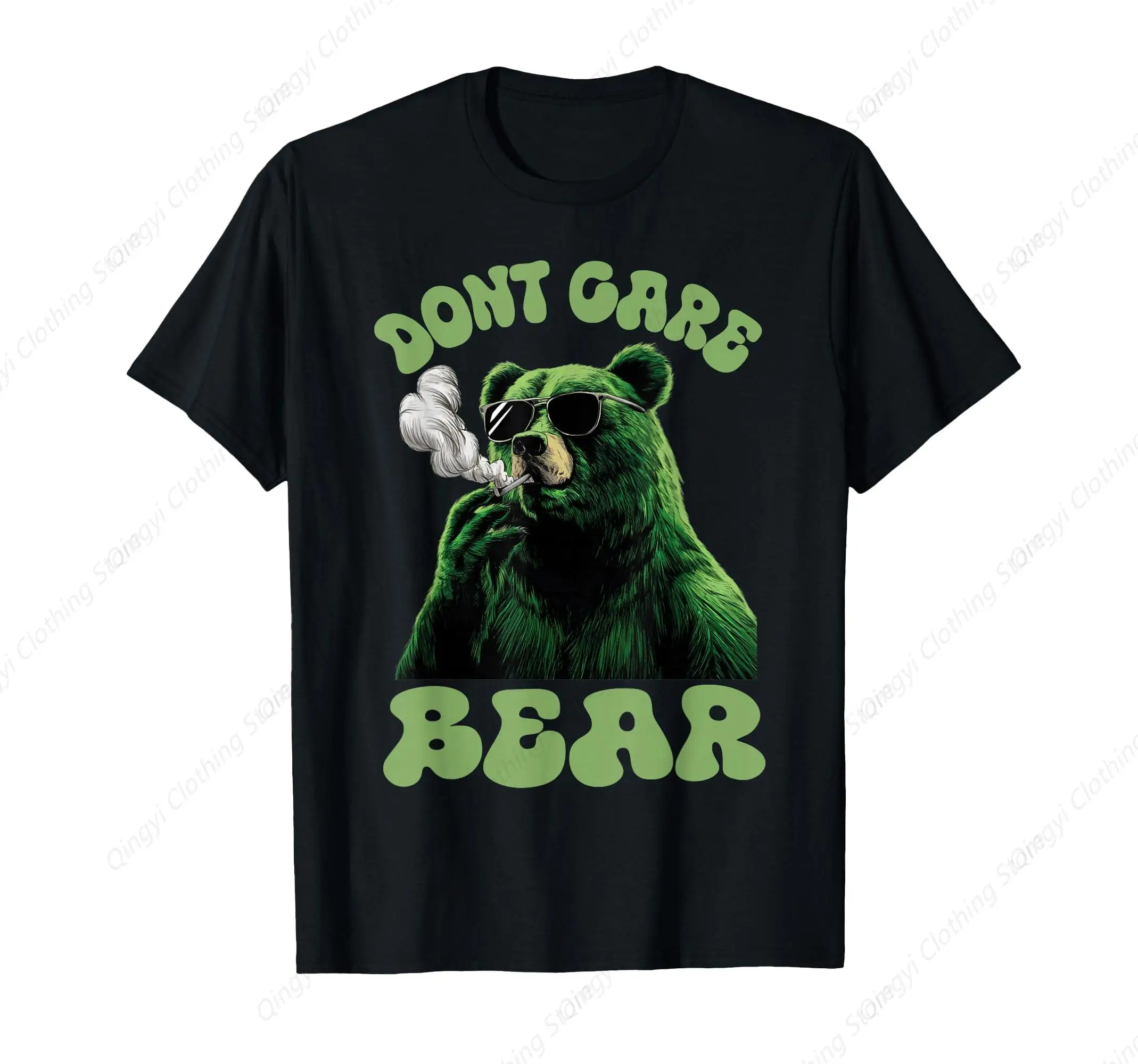 

Don't Care bear smoking weed Marijuana Cannabis T-Shirt