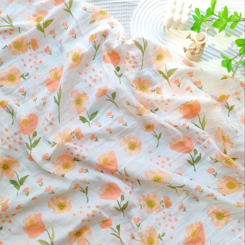 120x110cm Baby Muslin Swaddle 100% Cotton Soft Baby Blanket For Newborn Receive Baby Stuff Boys Girls Wrap Sleepsack Bath Towel