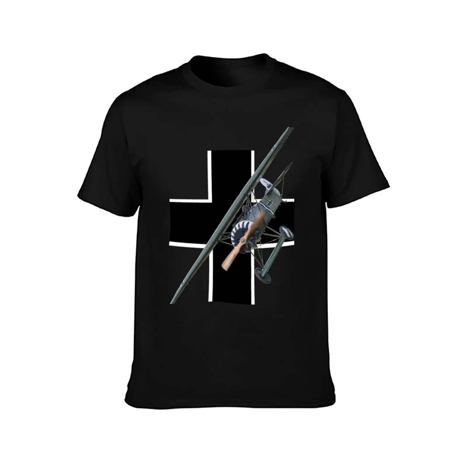 Fokker D.VIII Roundel Design 20150225 T-Shirt Casual All Match Short Sleeve T-Shirt