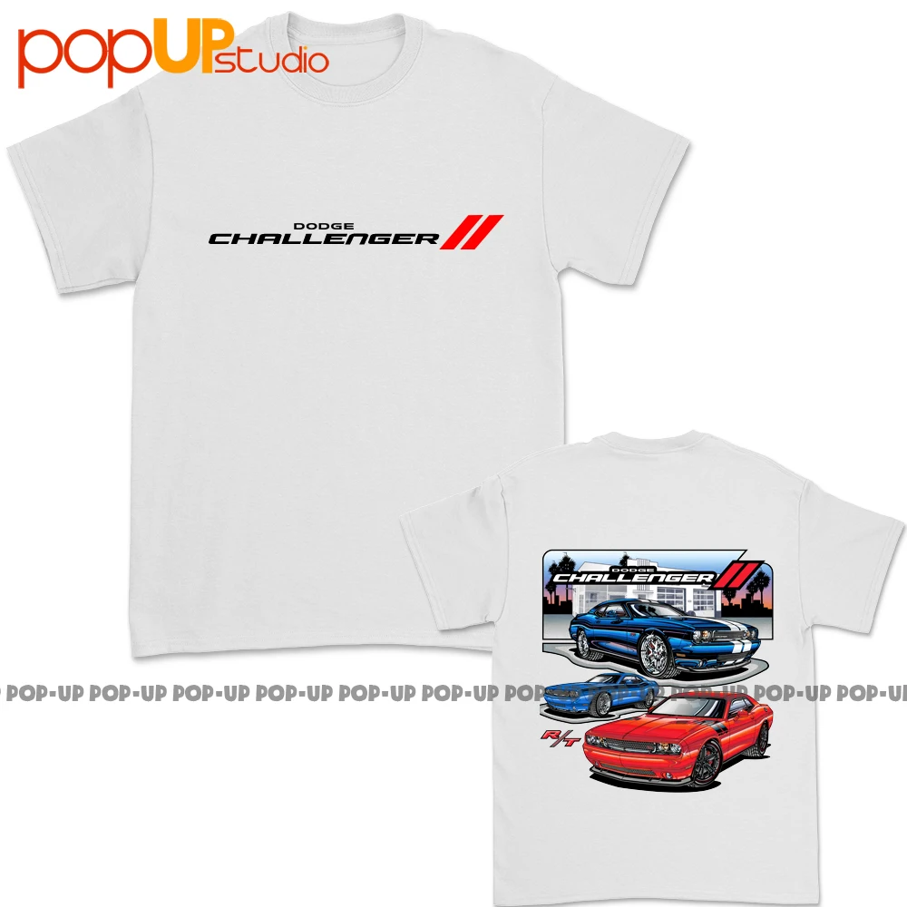 Dodge Challenger R/T T Shirt Mopar Shirts Muscle Car Apparel Automotive Tee