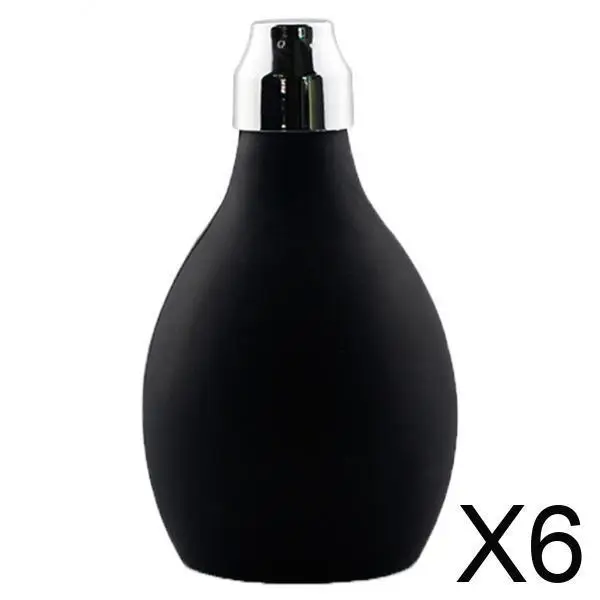 

6x 3.38oz/100ml Hair Salon Empty Powder Spray Bottle Anti-Slip Accessories