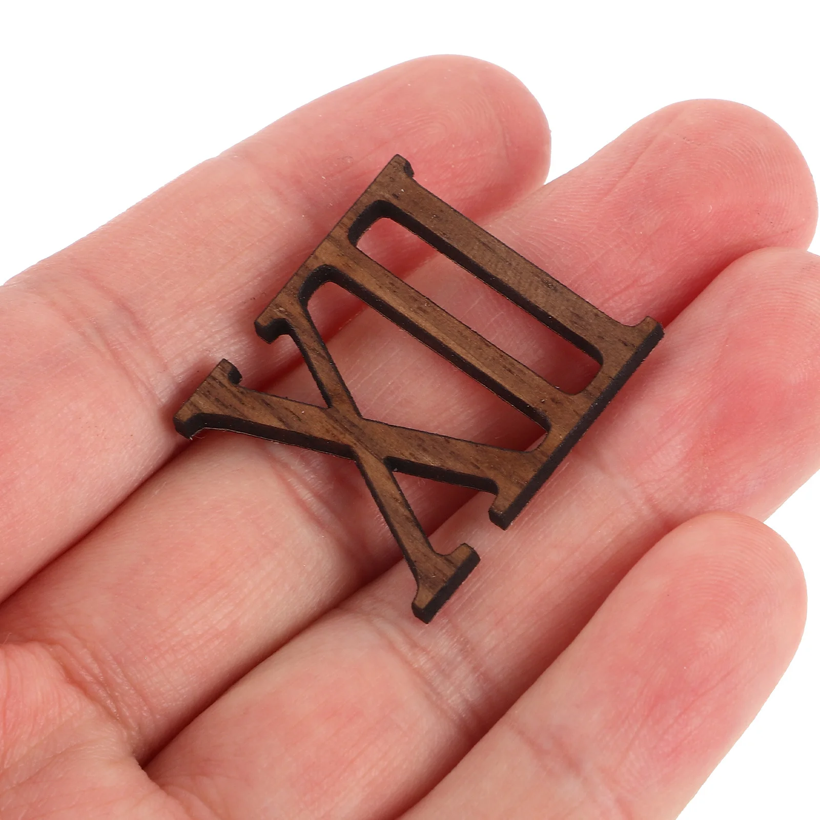 

1 set 1 Set Numerals Roman Numeral Clock Kit Roman Number For Diy Digital Wall Clock Replacement Repair Parts Supplies