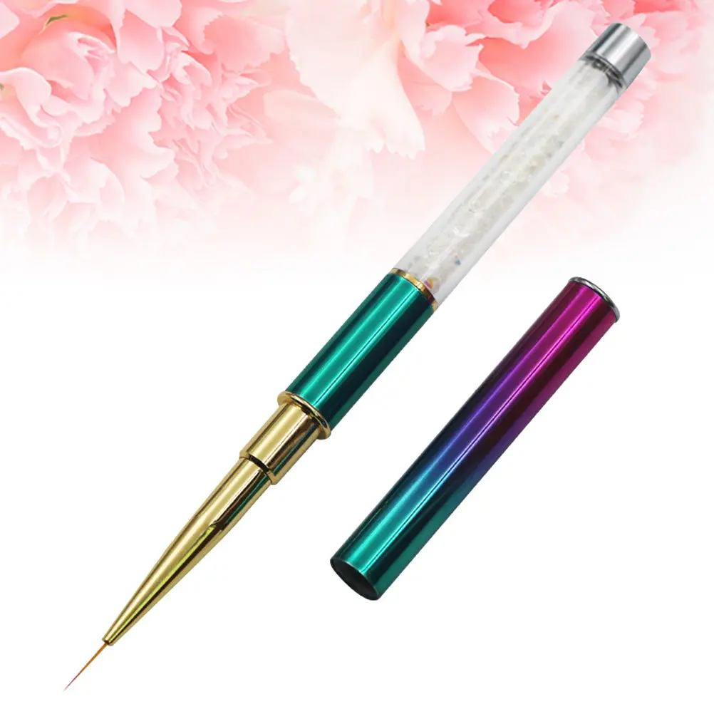 

Инструмент для рисования на ногтях, 9 мм, тонкий наконечник, профессиональный набор для маникюра, легкий и прочный, аксессуары для нейл-арта