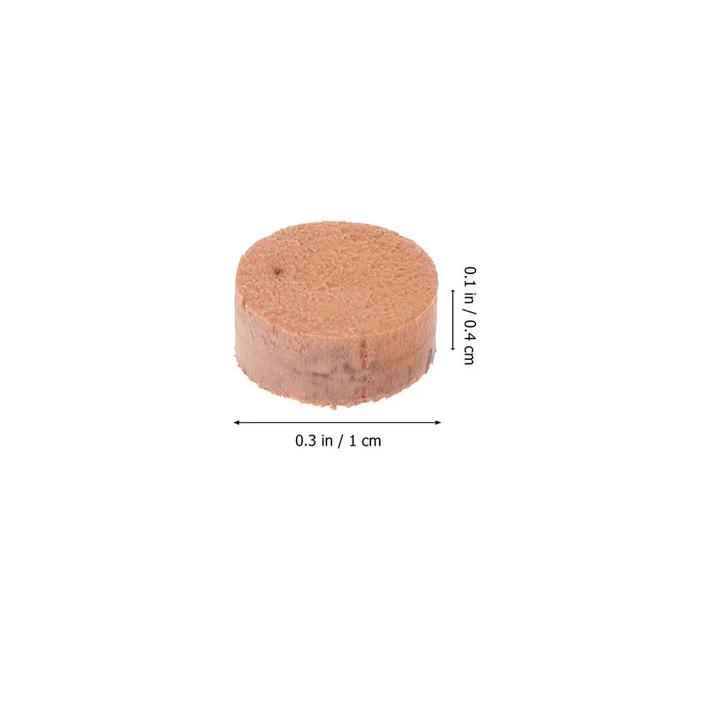 4Pcs Trombone Water Key Cork Pads Replacement Set for Daily Practice Professional Competition High Performance Natural Cork