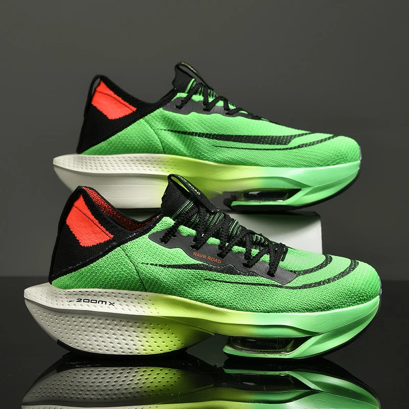 

Кроссовки для марафона для мальчиков, дышащая спортивная обувь с сеткой, амортизирующие кроссовки на воздушной подушке для мужчин
