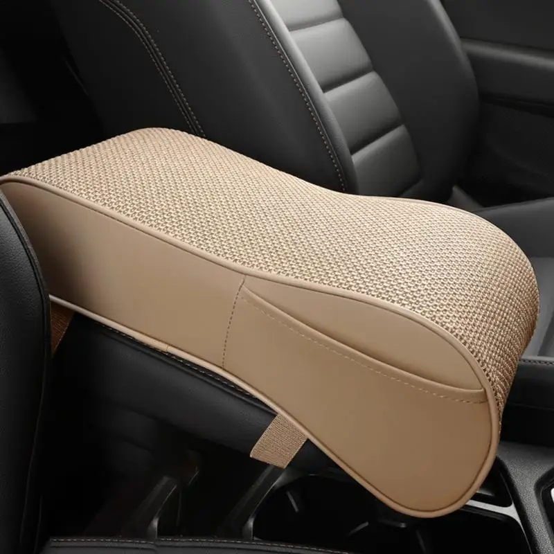 Car Armrest Storage Box Pad Auto Center Console Cushion Vehicle Armrest Cushion Car Center Console Cushion Vehicle Armrest Pad