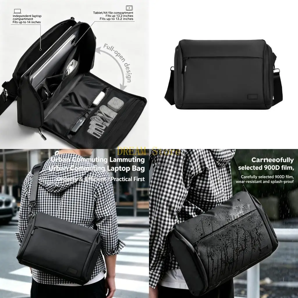 Laptop Bag for Women Waterproof 14INCH Computer Bag Business Office Shoulder Best Sale