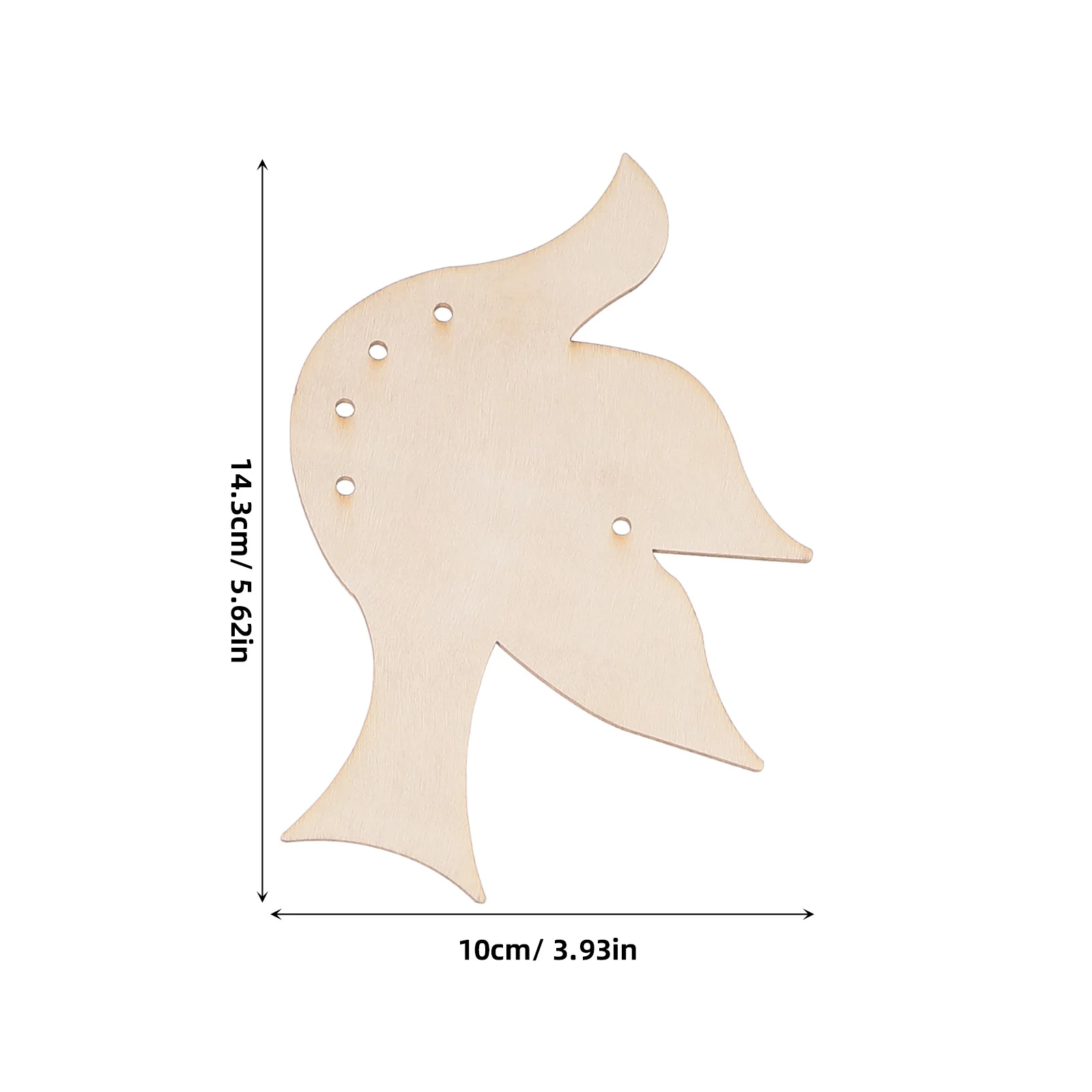 10 pçs madeira animal windchime kit diy para pintura artesanato-primavera halloween decorativo sinos de vento ornamento artesanato atividade família