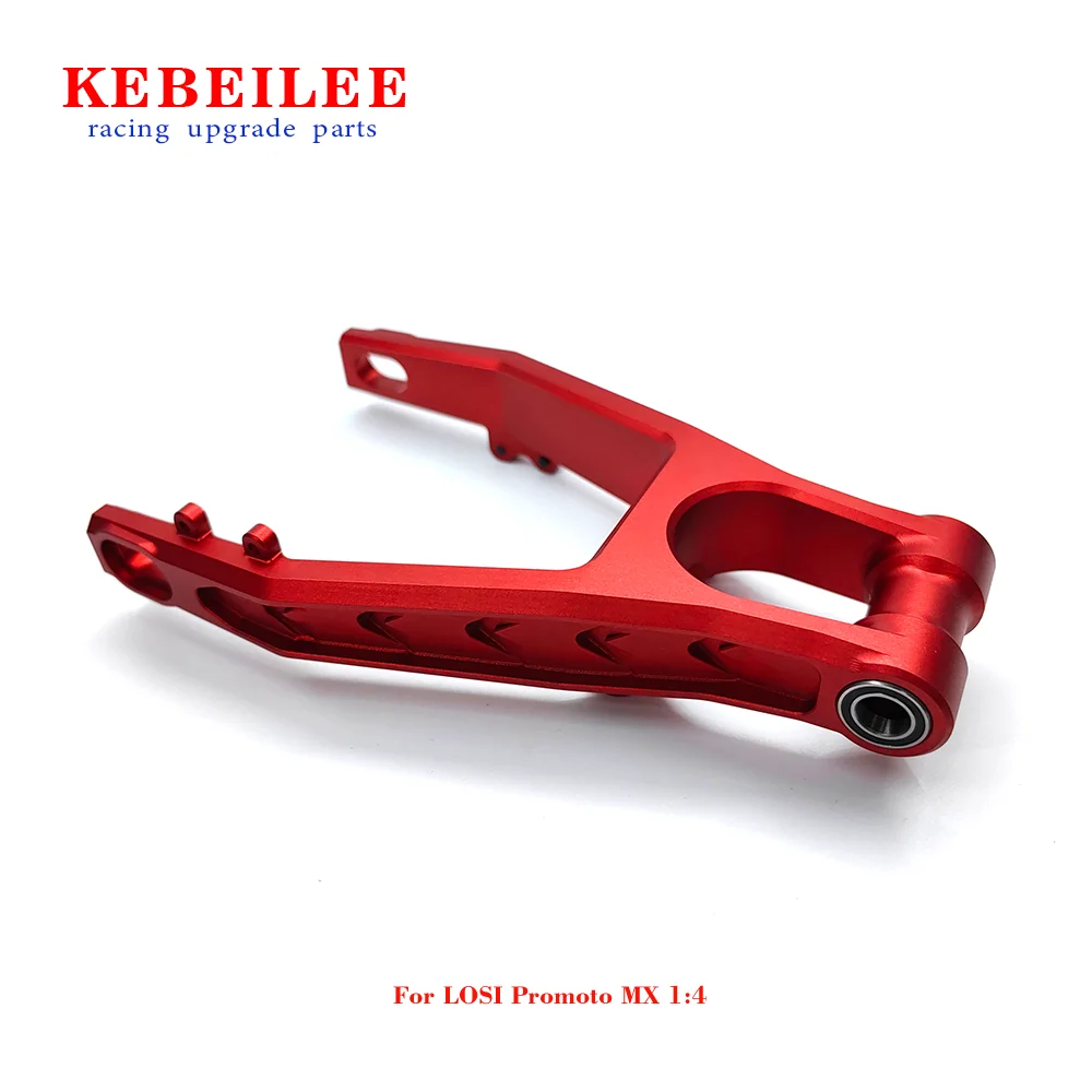 KEBEILEE-brazo oscilante trasero para motocicleta, pieza de aluminio CNC 7075 # para LOSI promocional MX1:4, Multicolor