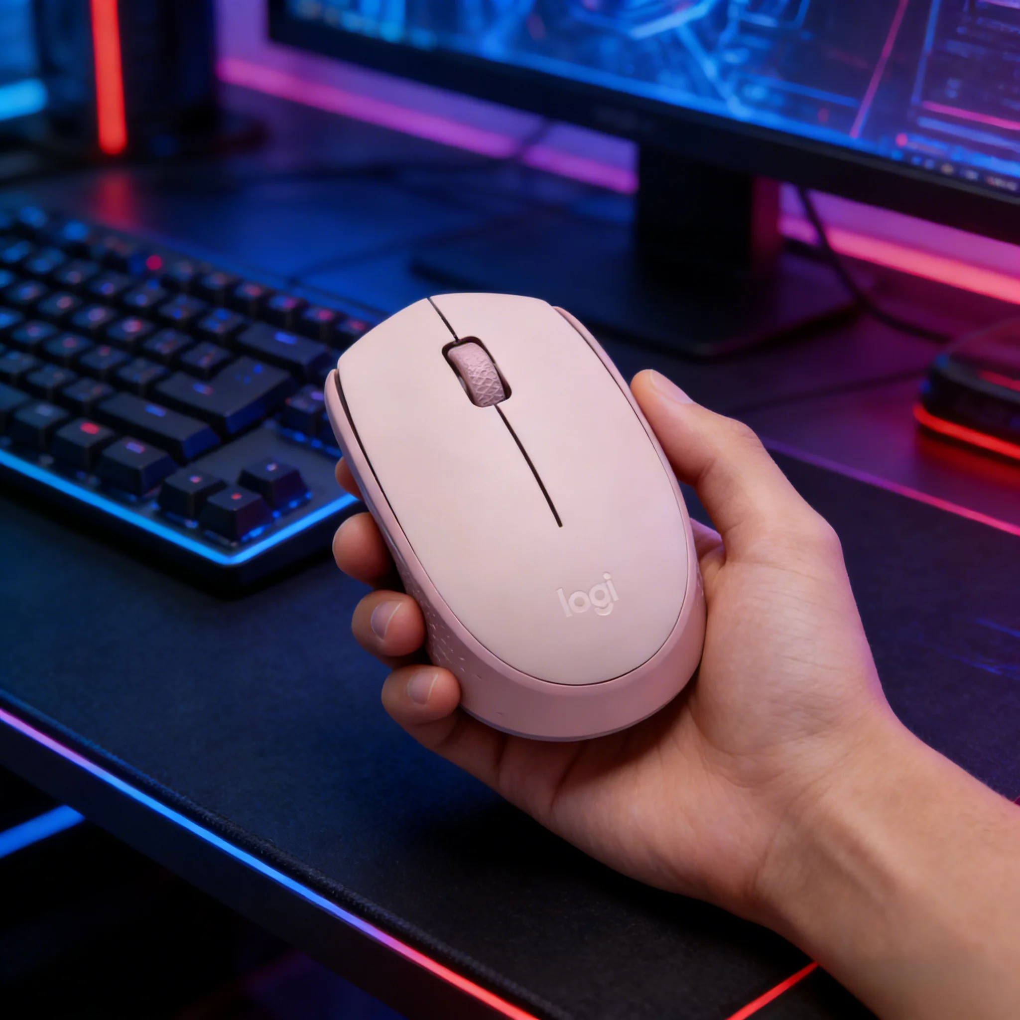 

Оригинальная беспроводная мышь Logitech M170 2.4G, эргономичная оптическая мышь для ПК, ноутбука, офиса