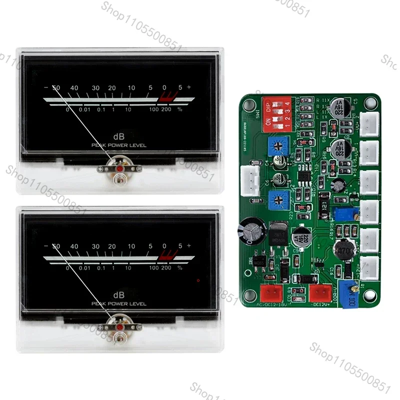 High Precision VU Level Meter Amplifier with Backlight Audio Meter P-134 Gallbladder Machine Fever DB Meter Head - view 6