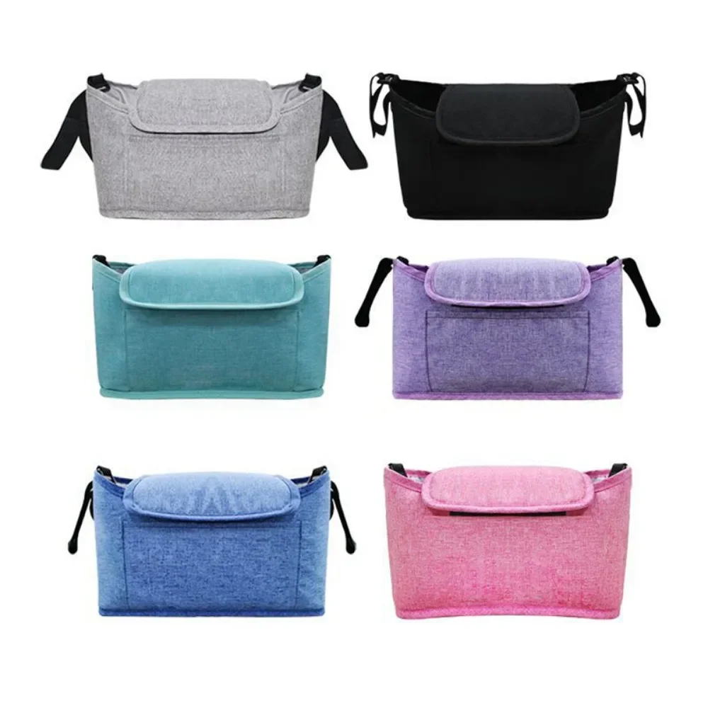 Organizador de cochecito bebé con bolsas y portavasos - Accesorios - imagen 3