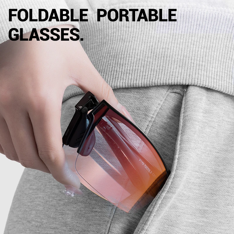 Kapvoe UV400 Photochromic Protection Sports Glasses Cycling Sunglasses Men Women Riding Windproof Goggles Driving Eyewear