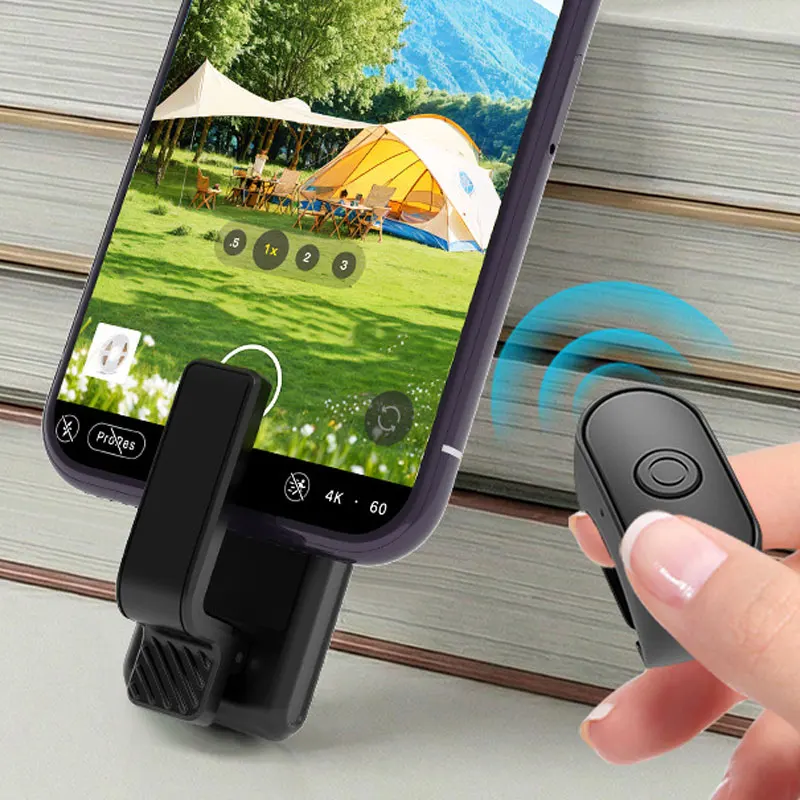 E Book Page Turner For Kindle Kobo Phone Tablet Button Wireless Remote Page Clicker Soft Anti Slip Portable Reading Accessories
