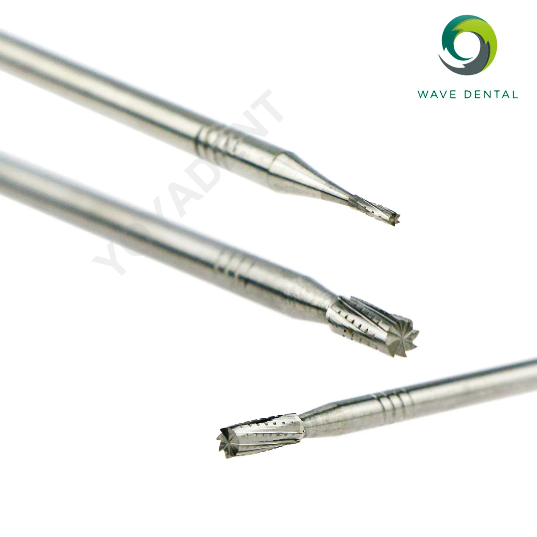 WAVE-Tungsten Carbide Dental Burs, Brocas para Handpiece Reta, Ferramentas Dentista, Brocas, Odontologia, HP, 2,35mm