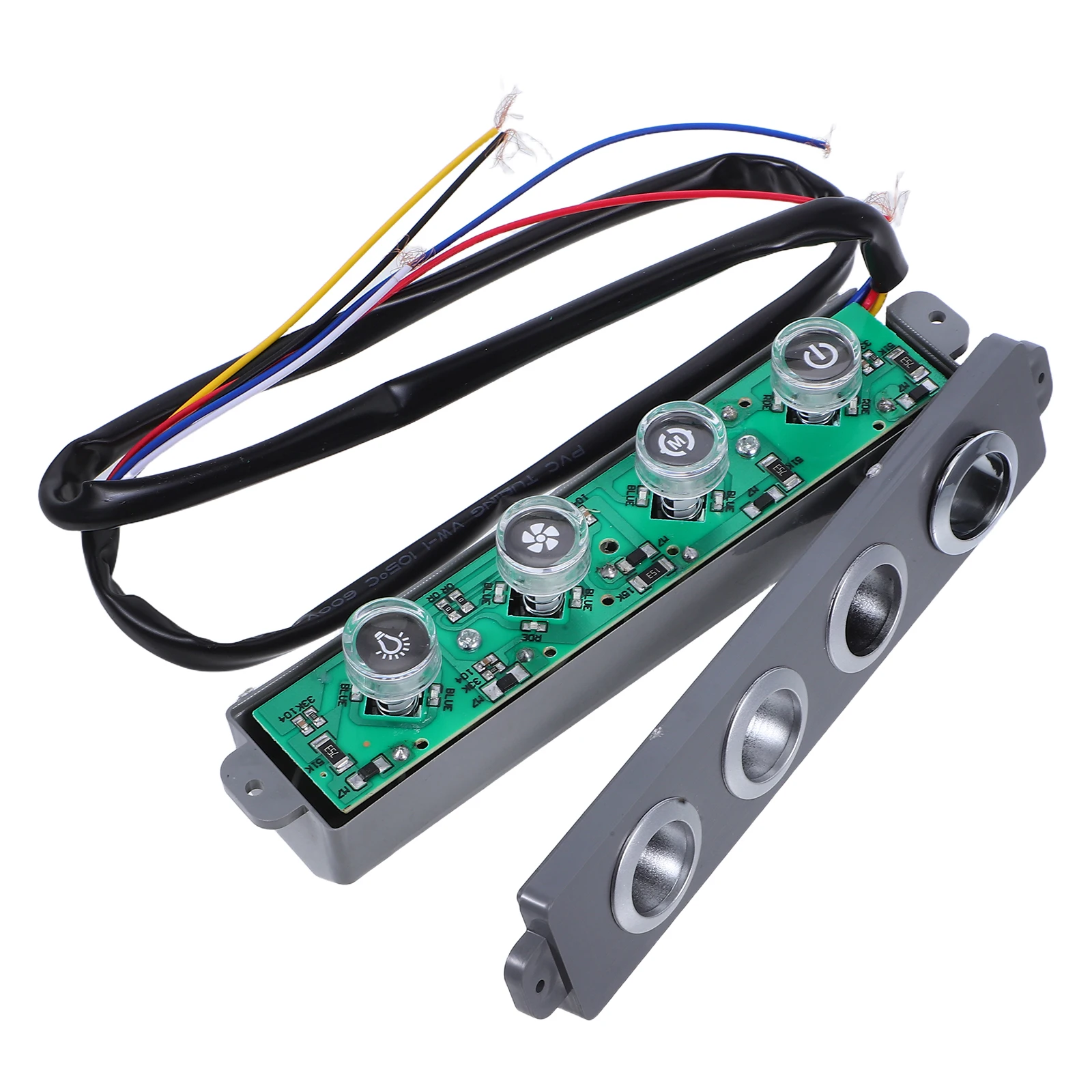 

Range Button Control Board Pushbutton Kitchen Keyboard Heat Resistant High Sensitivity Universal Design Range Hood
