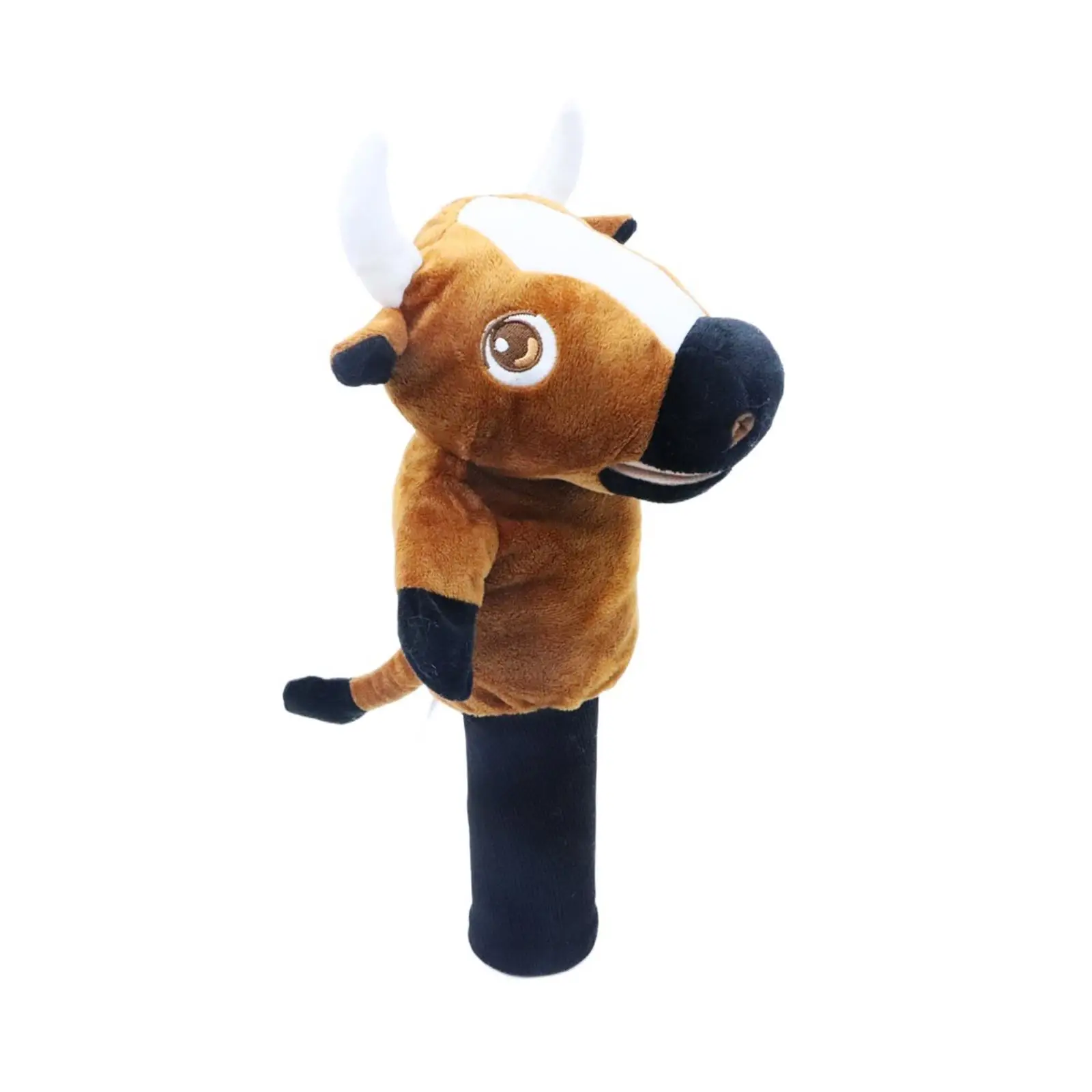 Cute Cartoon Dog Golf Club Head Cover Plush Animal Style Golf Wood Cover for Golf Accessories Fairway Wood