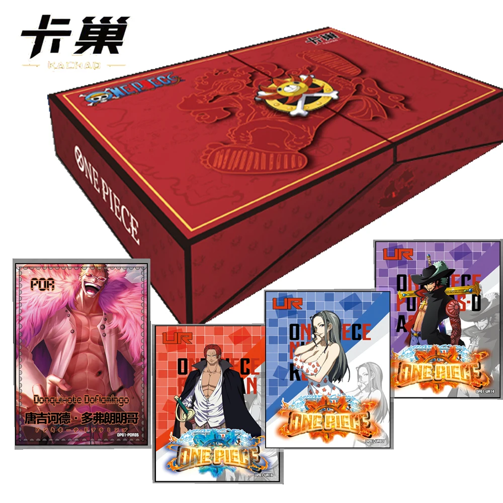 Wholesale One Piece Cards Collection for Children Rare Limited Japan Anime Half Line Draft Style SCP Cards Hobbies Boys Gifts