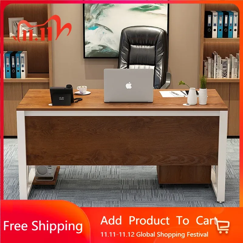 

Design Storage Office Desk Unique Women Corner Gaming Office Desk Wooden Standing Storage Conference Ufficio Lounge Furniture