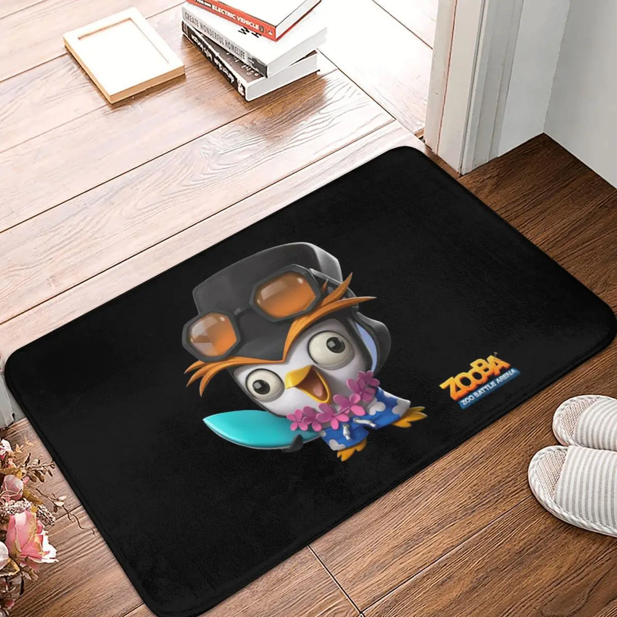 Zooba Non-slip Doormat Floor Mat Absorbent Mat Carpet Rug for Kitchen Entrance Home Balcony Footpad Mats