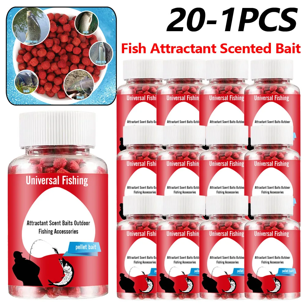 Fish Attractant Concentrated Fish Bait Universal Fishing Food Bait Aquatic Feed Fish Bait Additive Outdoor Fishing Accessories