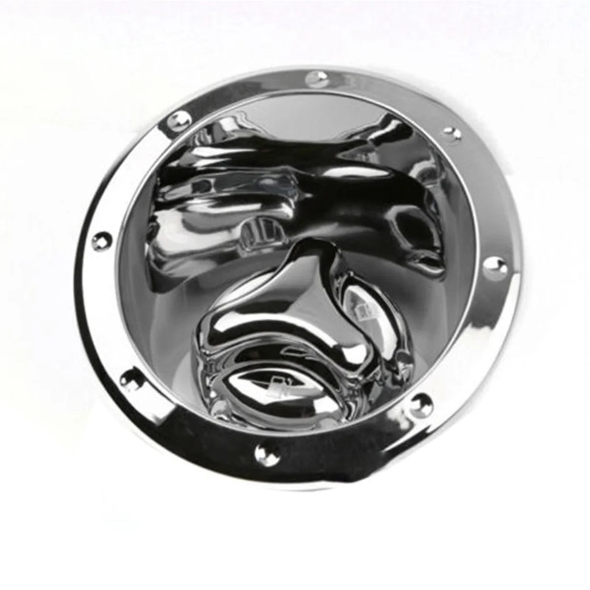 Car Fuel Gas Tank Cover Chrome Bezel for Hummer H3 2006-2010 Oil Filler Cap Gasoline Hatch Moulding Trim Accessories