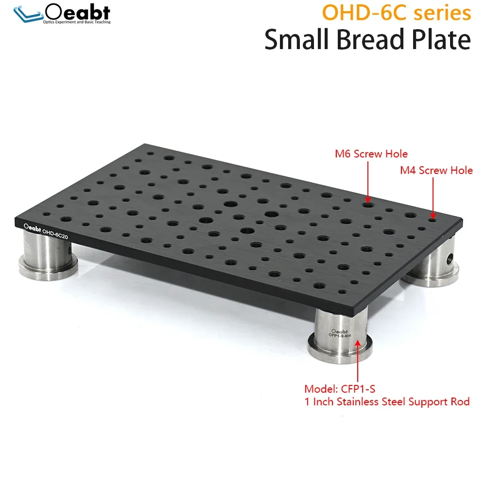 OHD-6C Series Small Bread Flat Porous Aluminum Plateflat porous aluminum plate aluminum alloy baseplate Experimental Fixed Plate