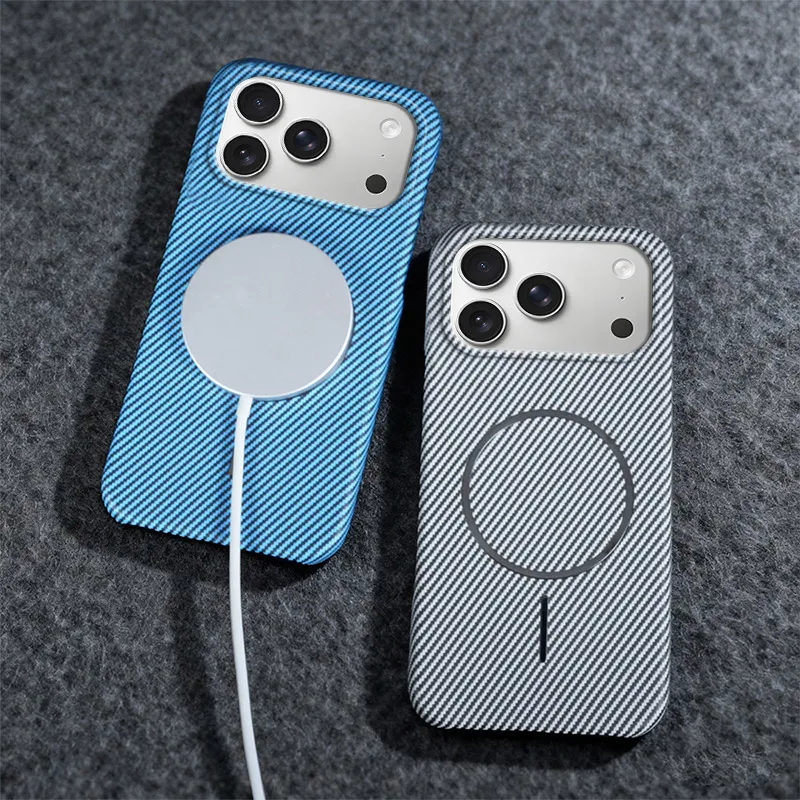 Luxury Carbon Fiber iPhone MagSafe Case - alternate angle