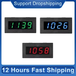 4LED Digital Frequency Tachometer Speed Meter RPM Tester 5-9999R/M DC8-15V C5P3