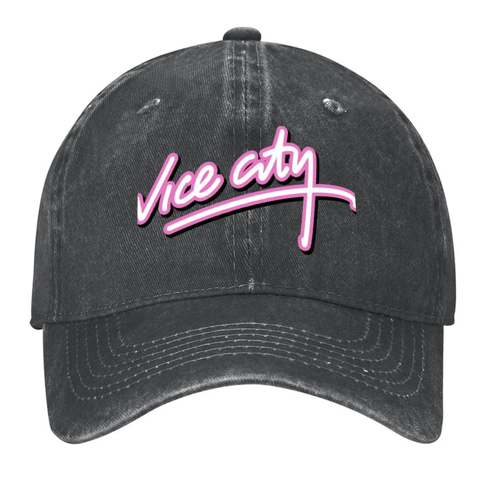 

GTA Vice City Baseball Cap Fashion Beach Icon Hat Man Luxury tea Hat Women's Golf Wear Men's