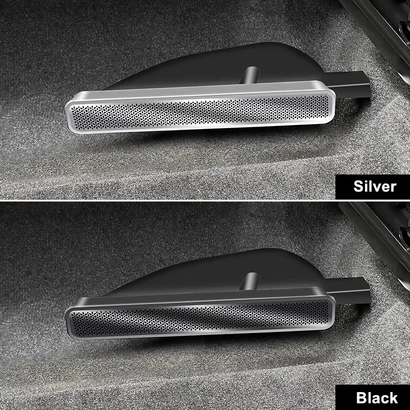 Car Back Seat Lower Air Outlet Metal Dustproof Protective Cover Trim For Volvo XC90 XC60 S90 V60 S60 V90 Interior Accessories