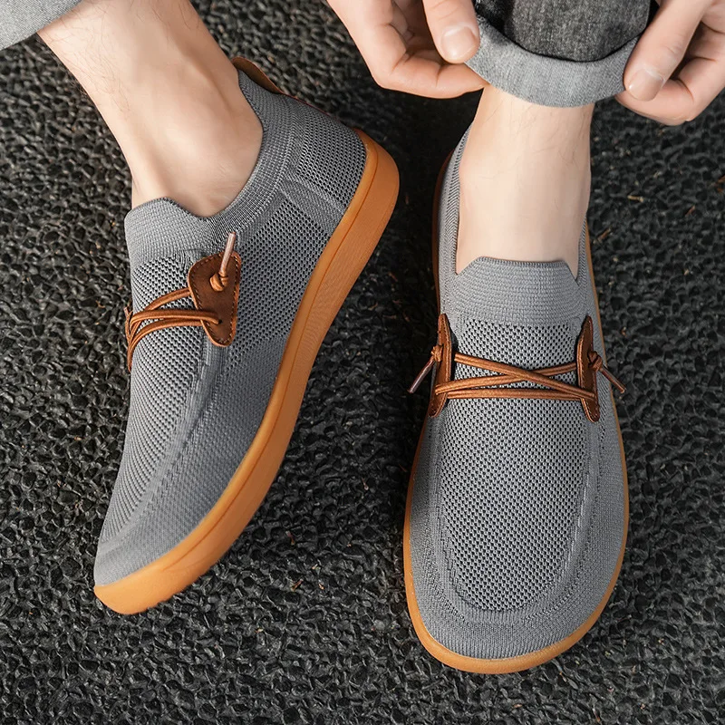 Big SIze 48 Men Casual Dress Sneakers Outdoor Lightweight Leisure Shoes Breathable Mesh Walking Shoes Soft Sole Sports Shoes