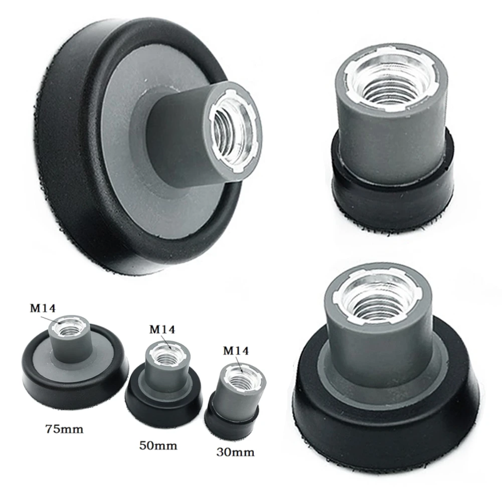 1/2/3 بوصة دعم الوسادة لوحة ل M14 الموضوع الرملي لوحة تلميع حامل الإسفنج الوسادة ل آلة تلميع دوارة أدوات جلخ #1