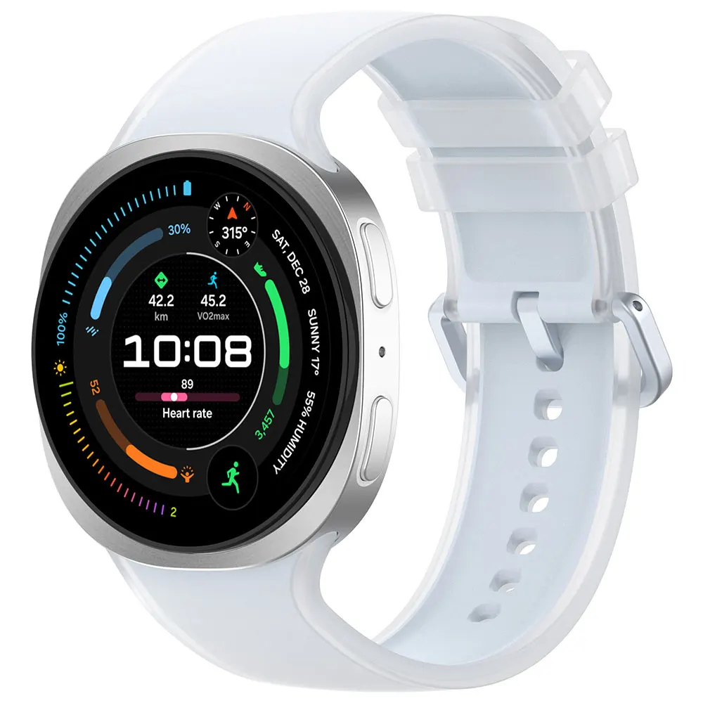 Official Watchband For Samsung Galaxy Watch 9 40/44mm Watch Silicone Bracelet Wristbands For Galaxy Watch 8/8 Classic Strap