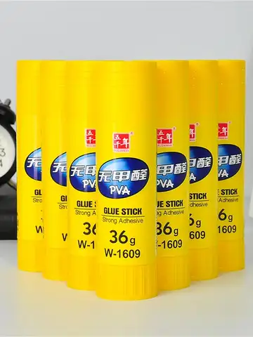 WQN-1/2/5pcs Solid Adhesive Stick High Viscosity School Office Stationery Art Photos Adhesive Stick Return To School Season