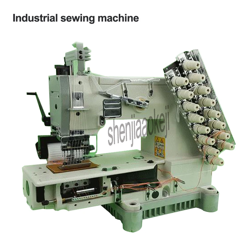 1PC VC008 Electricity Multi-needle Machine Elastic Belt Sewing Pulling Machine Rubber Band Industrial Sewing Machine 220V