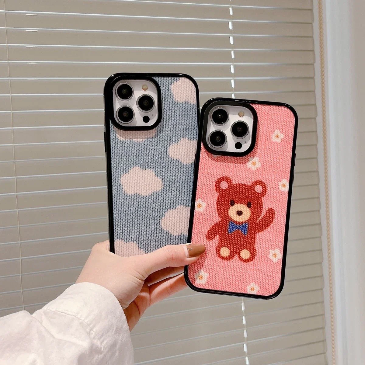 

Cloud 2.0 Acrylic Black Border Phone Case Cover for IPhone 11 12 13 14 15 16 Pro Max Case