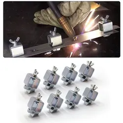 8/16PCS Welding Clamps For Car Door Sheet Metal Butt Clamps Weld Clips Holder Welding Positioner For Car Door Skin Panel
