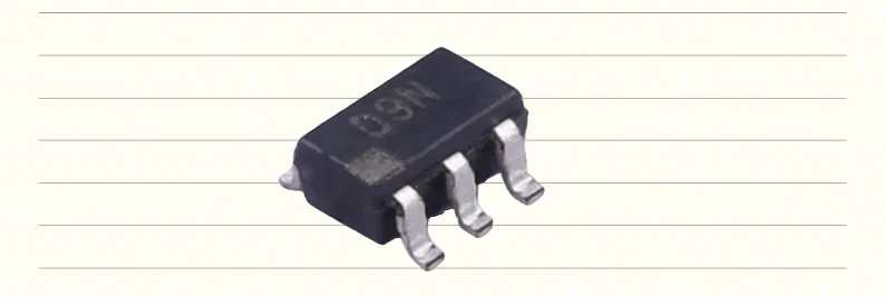 Original genuine AD5320BRTZ-REEL7 AD5320BRT silk screen D9N digital to analog converter SOT23-6 12 bit DAC with rail to rail out