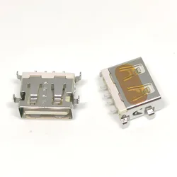 2/5/10pcs USB 2.0 Female Power jack USB2.0 Charging Port Connector for Xiaomi Mobile Power Bank