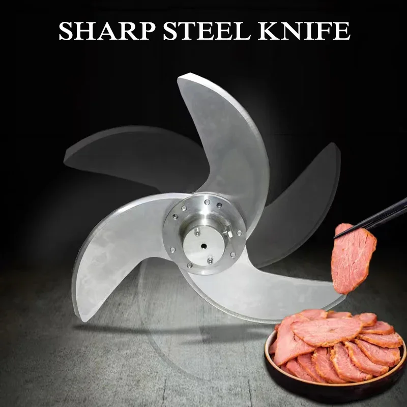 Cooked Meat Slicer Automatic Cutting Machine Pickled Pork Preserved Meat Sausages Braised Beef Liver