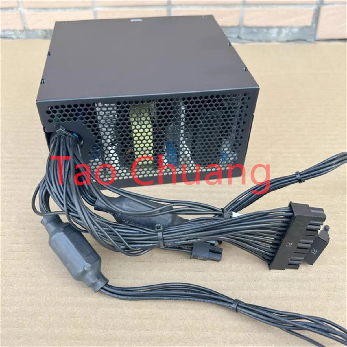 FOR Lenovo 500W power supply Guangbao PS-8501-2 ATX 24P length 19CM 4+4 CPU 13CM 6+8 dual graphics card 30CM SATA 19.5 CM