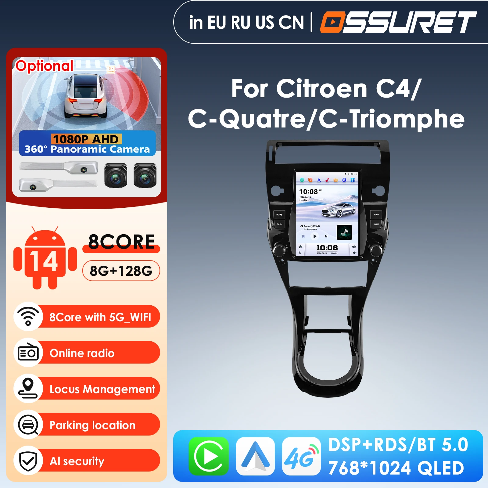 9.7 Android Car Rad…